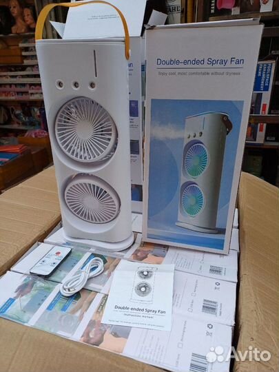 Вентилятор настольный с увлажнителем