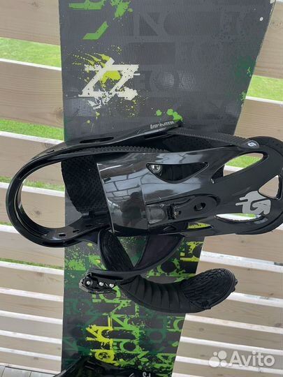 Сноуборд Volkl stroke 60 с креплениями и чехлом