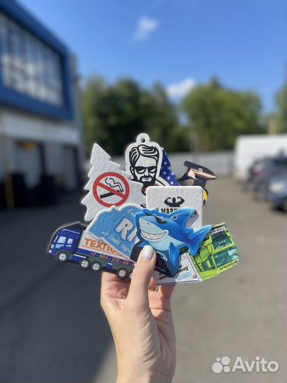 Автопарфюм в виде вашего бренда