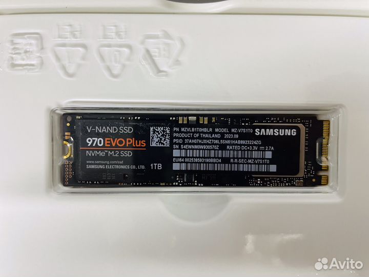 Ssd Samsung 970 evo plus 1tb m2