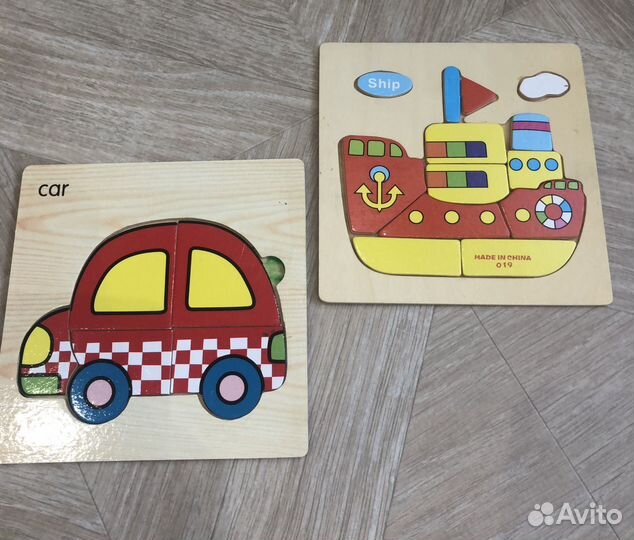 Деревянные пазлы