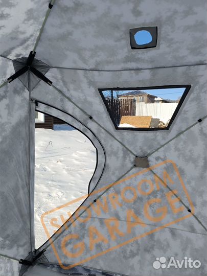 Зимняя палатка куб skyman ст-3022А, утеплённая 220