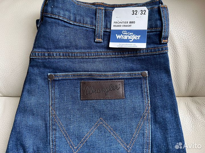 Джинсы Wrangler Frontier Ralaxed Straight Оригинал