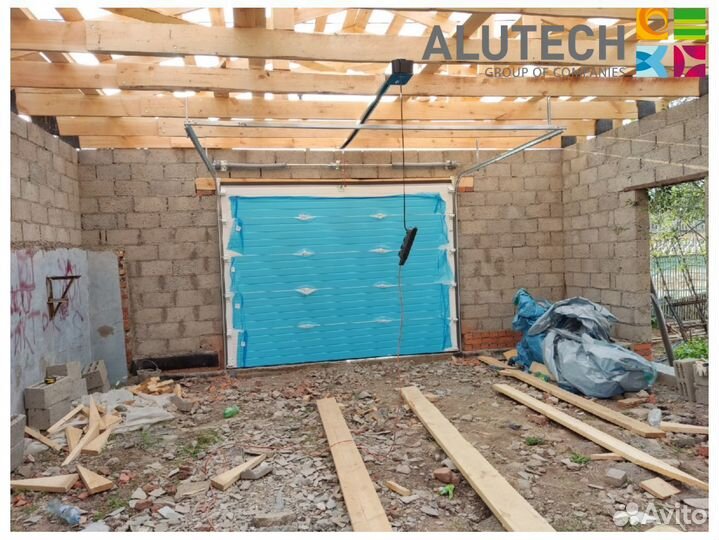 Ворота гаражные alutech