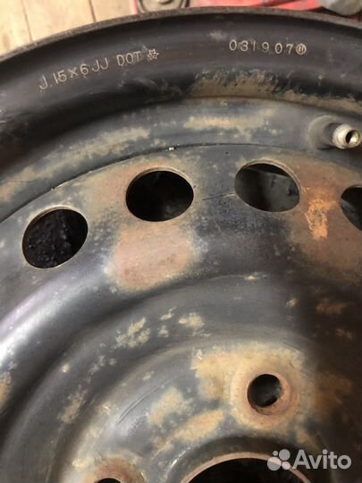 Диски штамповка 15 на mitsubishi lancer 9