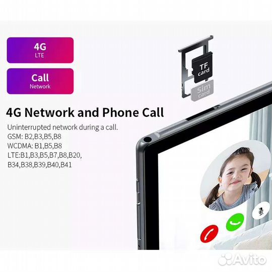 Teclast P20HD, 4/64Gb,LTE,Новый