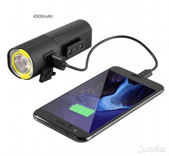 Фонарь велосипедный Gaciron V9S-1000. 1000 лм