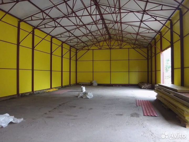 Теплый Ангар за 25 дней