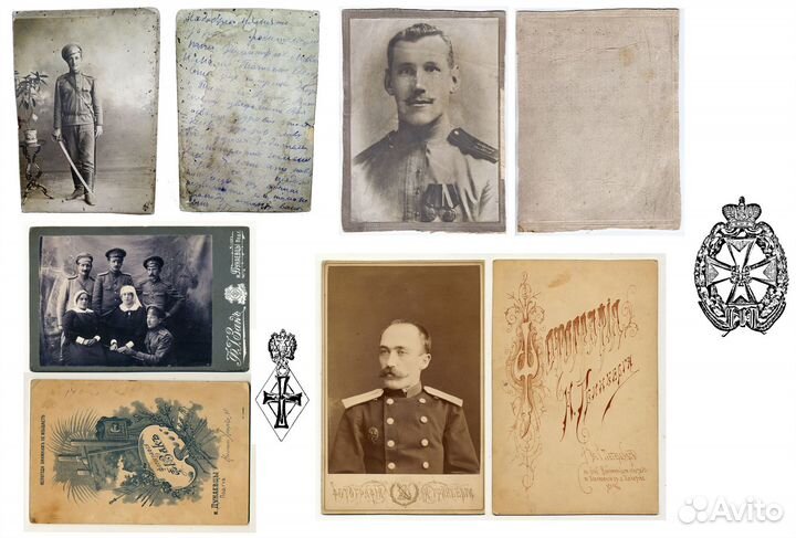 Фотографии солдат и офицеров Российской Империи