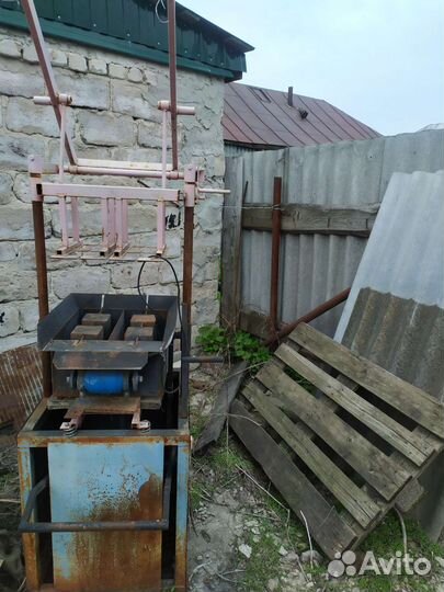 Шлакоблочный станок