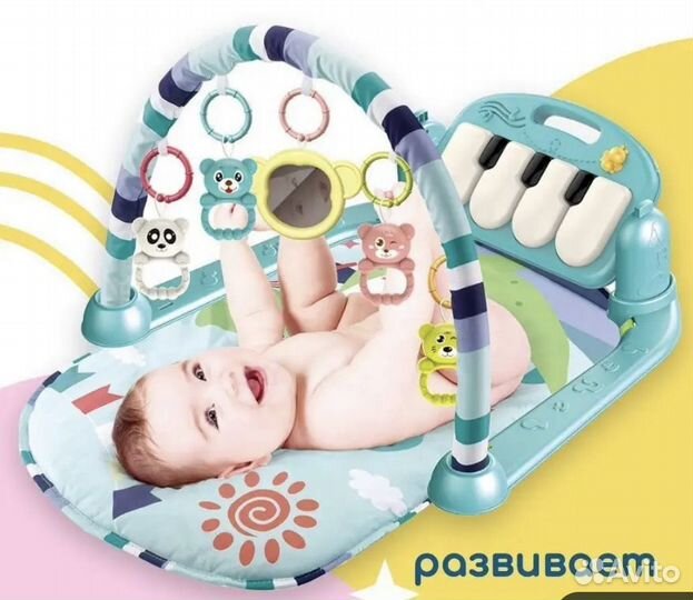 Развивающий коврик новый