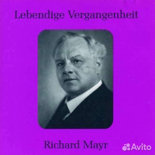 Richard Mayr singt Arien & Lieder (1 CD)