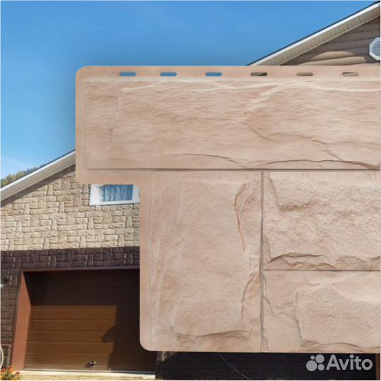 Фасадная панель (гранит) Альта-Профиль 1130х470х2