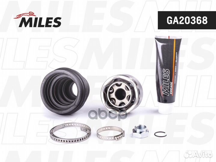 Шрус peugeot 206 1.1-1.4 98- нар. ga20368 Miles