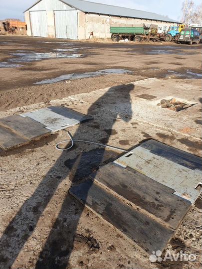 Весы автомобильные подкладные