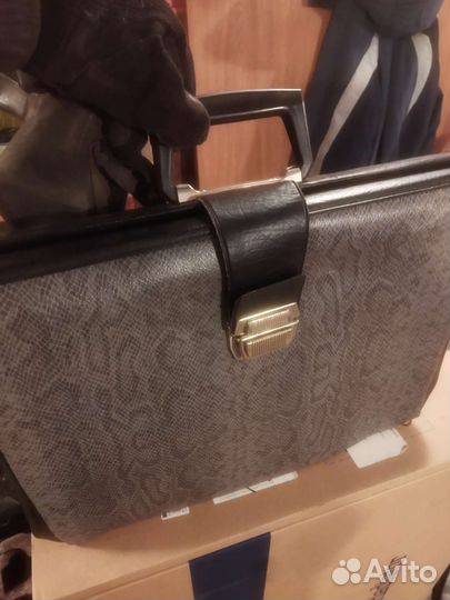 Портфель мужской винтажный