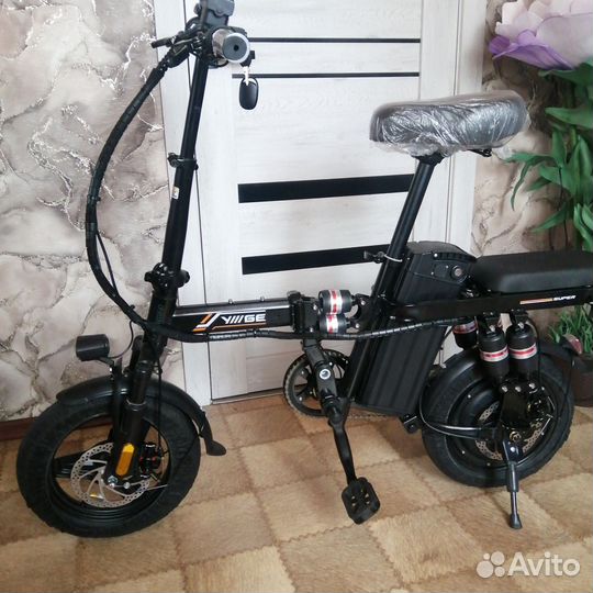 Электровелосипед складной