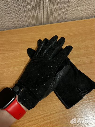 Перчатки женские кожаные 7.5