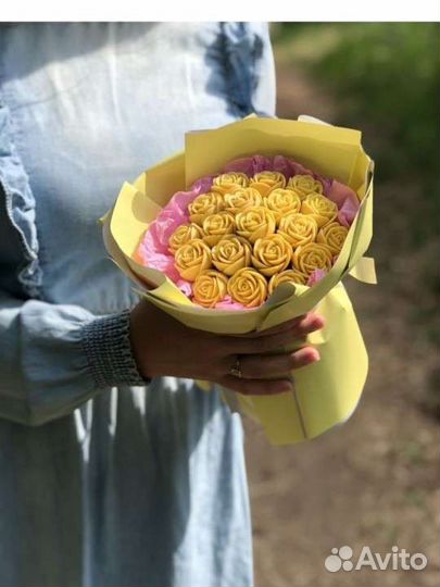 Шоколадные цветы, розы из шоколада