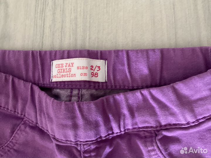 Брюки для девочки 98