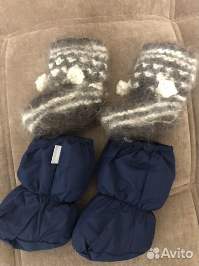 Пинетки теплые