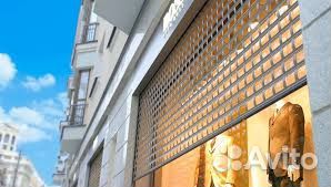 Рольставни в торговые павильоны, окна