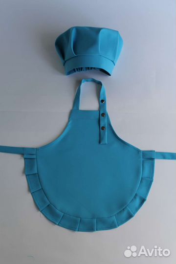 Фартук и колпак повара детские