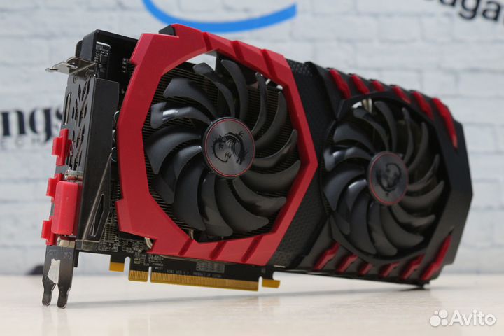 Видеокарта MSI Gaming X AMD RX 480 4Gb 256Bit