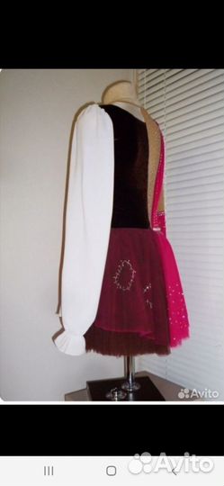 Костюм для фигурного катания 128 134