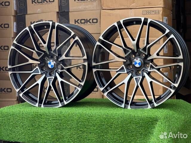 Диск литой разношир. Replica BMW 818M R20 5x112