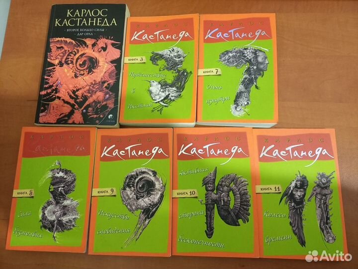 7 книг Карлоса Кастанеды