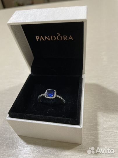 Серебряное кольцо pandora 18