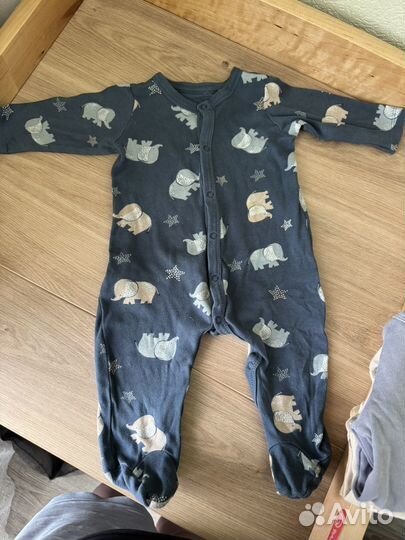 Боди и слип 68 размер