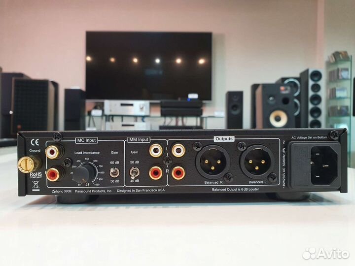 Parasound Zphono XRM