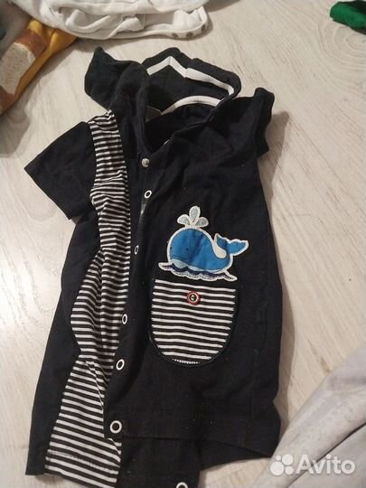 Пакет летних вещей мальчик 56-74