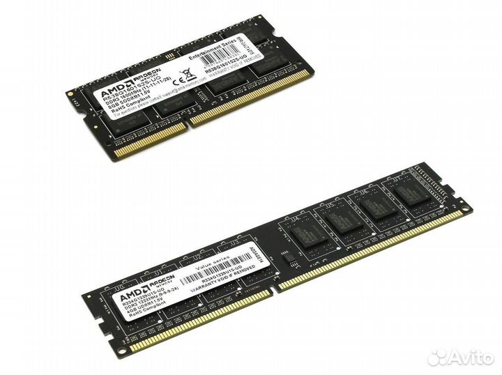 Оперативная память DDR3 DDR3L ECC AMD