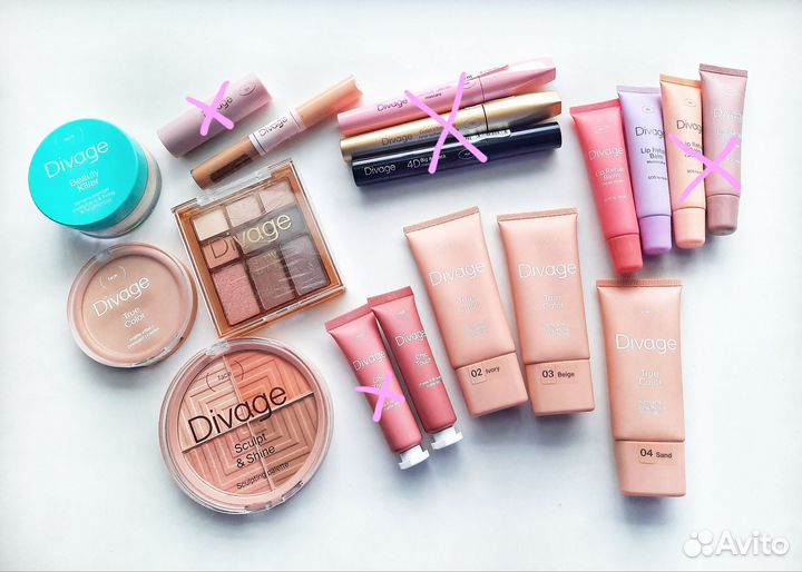 Новая косметика Divage