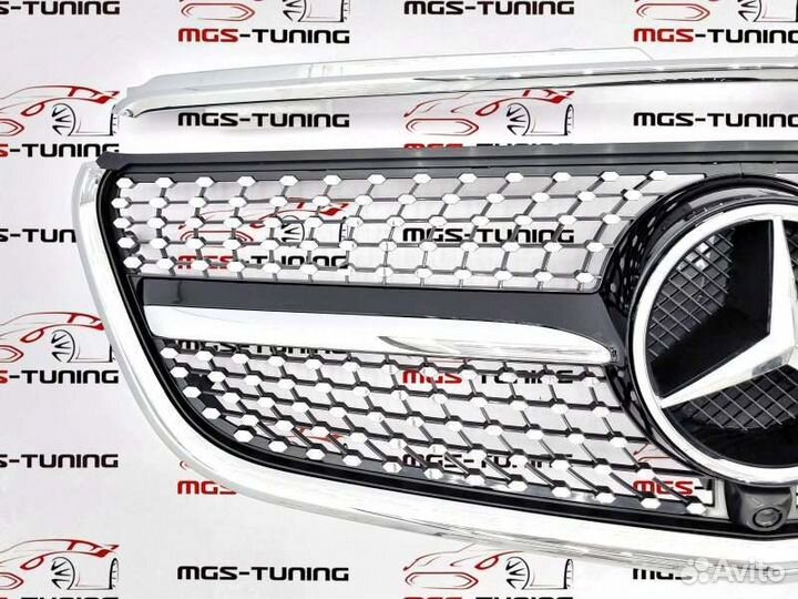 Решётка Mercedes Vito w447 Diamond black 14-18