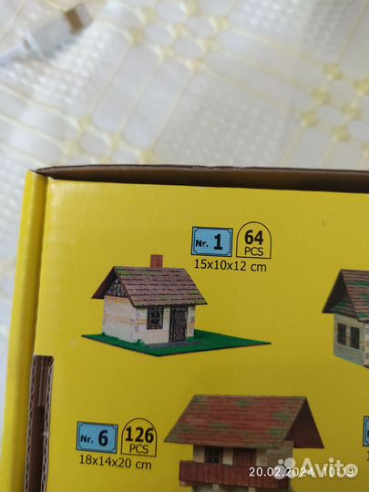 Деревянный конструктор для склеивания