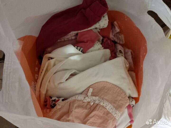 Детские вещи пакетом для девочек
