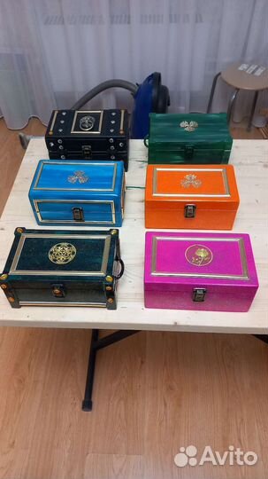 Шкатулки из дерева