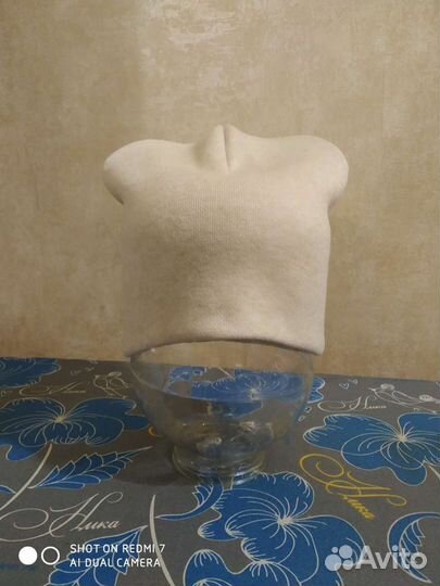 Шапка бини женская шью сама