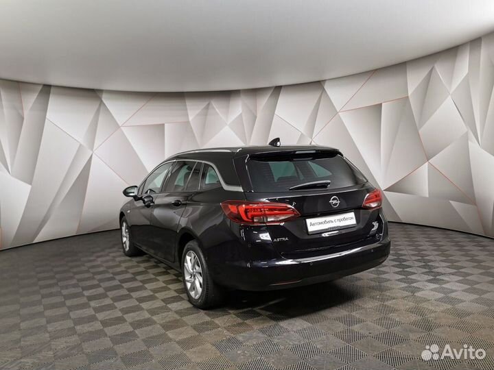 Opel Astra 1.6 AT, 2018, 90 496 км