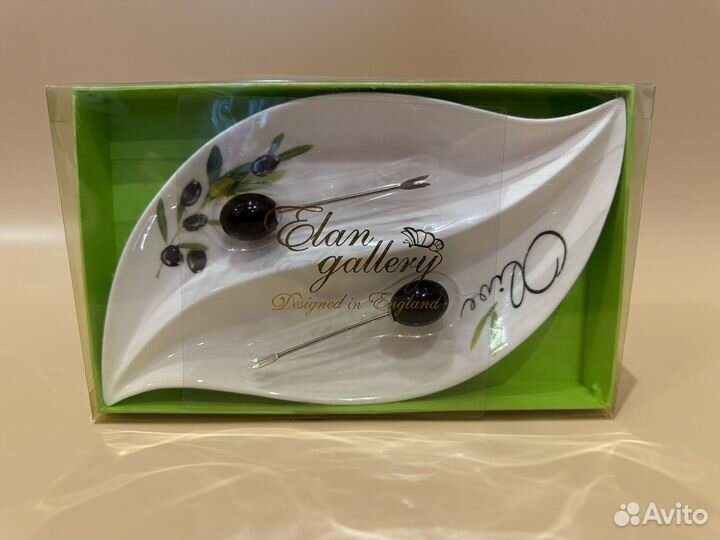 Менажница со шпажками фарфор