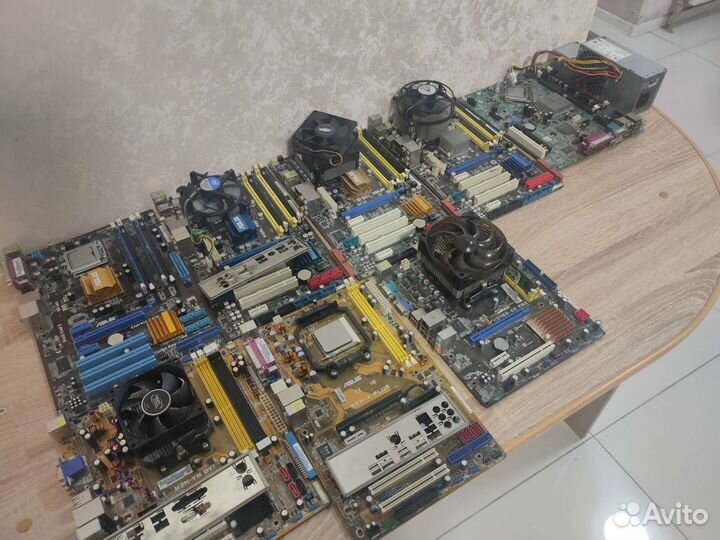 Материнские платы 775 и ам2