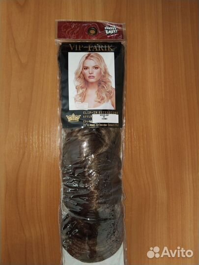 Накладные волосы на заколках термо