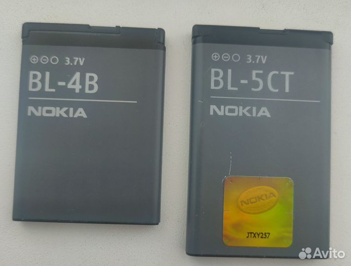 Аккумулятор Nokia BL-4B, Nokia BL-5CT