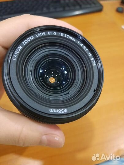 Объектив Canon EF-S 18-55mm f/4-5.6 IS STM
