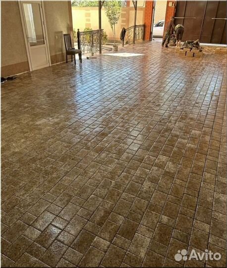 Тротуарная плитка брусчатка