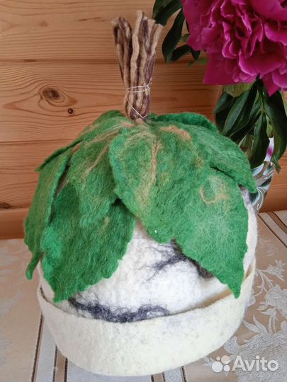 Банная шапка